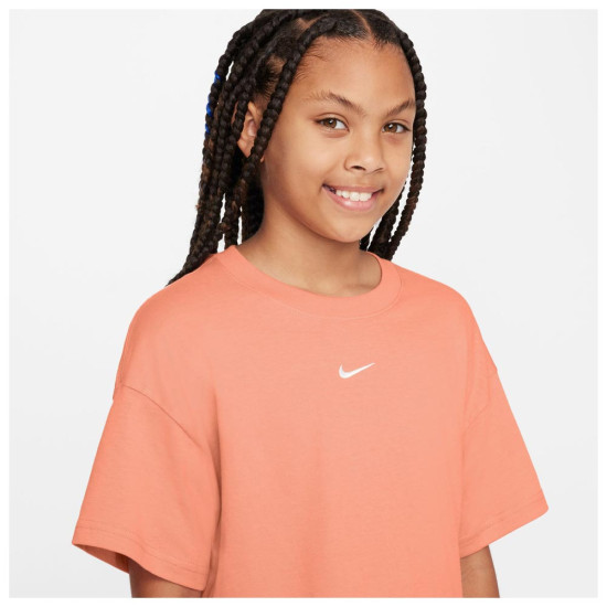 Nike Παιδική κοντομάνικη μπλούζα Sportswear Essential Kids' (Girls') T-Shirt